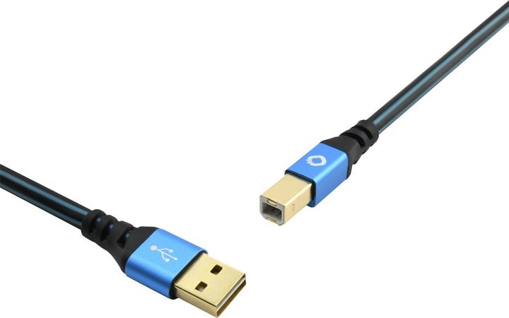 Produktbild Oehlbach USB 2.0 Anschlusskabel A/B "USB Plus B" 10.00 m (10 m, USB 2.0, 2.50 W)