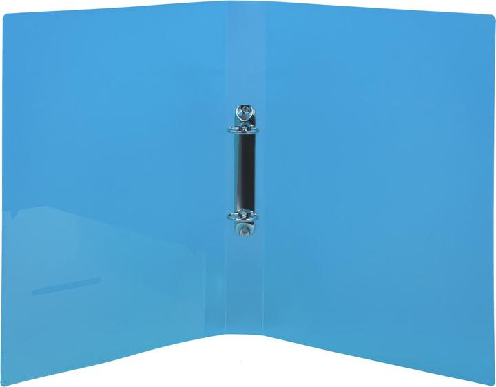 Actual product image Idena Ring binder A4 PP turquoise 35mm 2 rings (A4, 35 mm, 1 Piece)