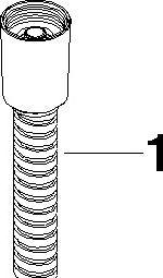 Produktbild Dornbracht 28304970-06 Metall-Brauseschlauch Serienneutral (150 cm)