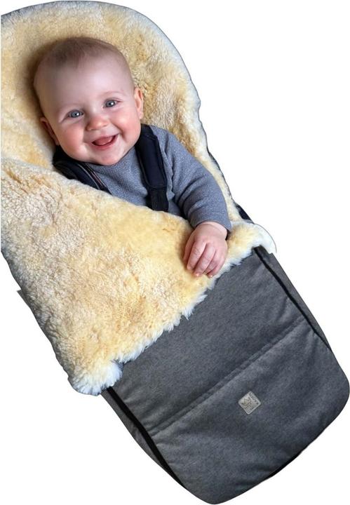 Image du produit Kaiser Baby Kaiser Lammfell Fusssack Dublas 2.0, light grey melange