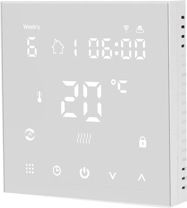 Actual product image KnockautX Wall thermostat for floor heating actuator
