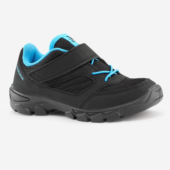 Produktbild Quechua Wanderschuhe Kinder Grösse 24–34 Klettverschluss - NH100 schwarz (33)