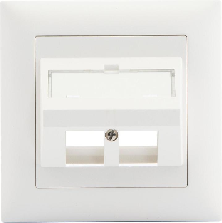 Actual product image Dätwyler Network socket UP60 2x Keystone 1 piece