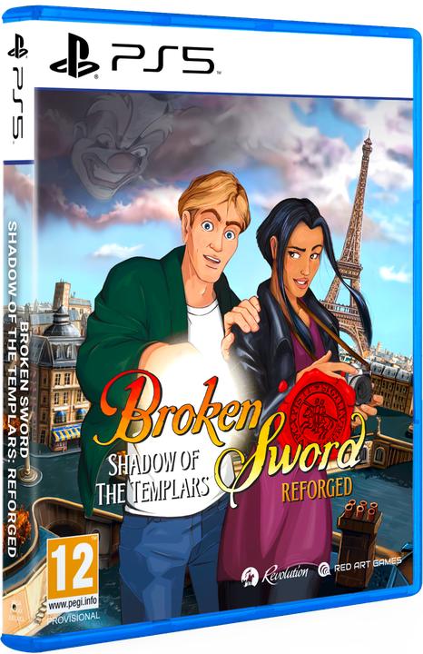 Actual product image RED Broken Sword - Shadow of the Templars: Reforged (PS5, EN)