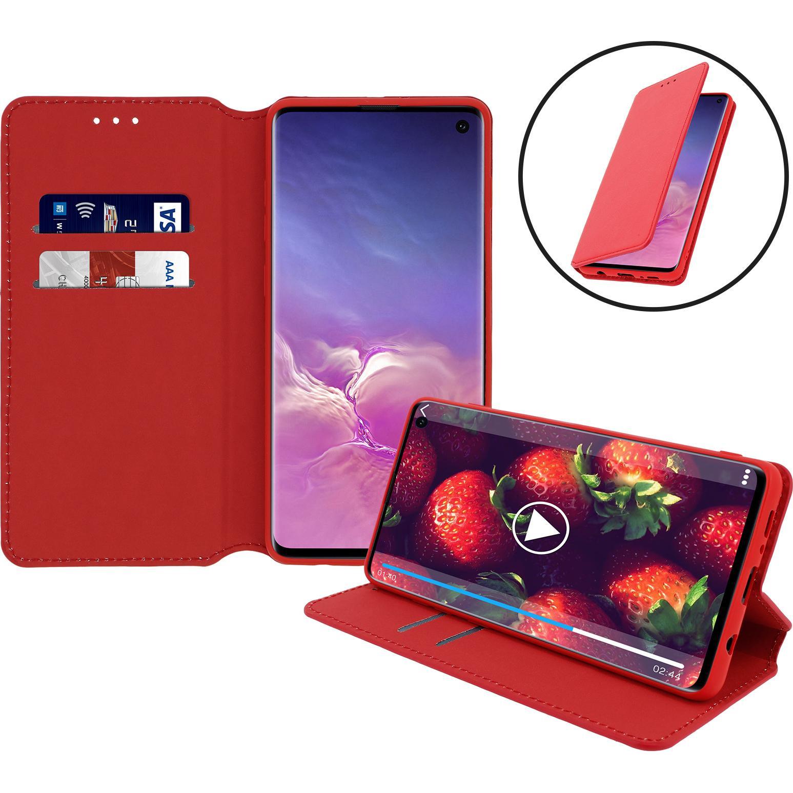 Thumbnail - Avizar Elec Series (Samsung Galaxy S10), Smartphone Hülle, Rot