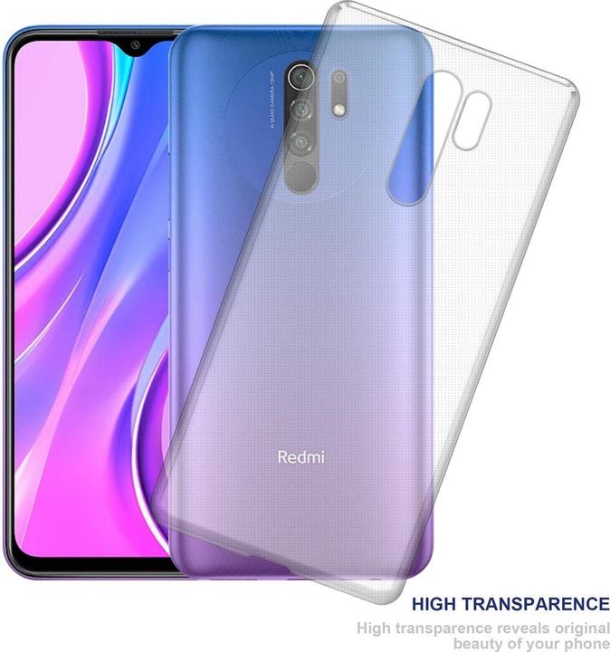 Produktbild Cadorabo TPU Ultra Slim AIR Cover (Xiaomi Redmi 9)