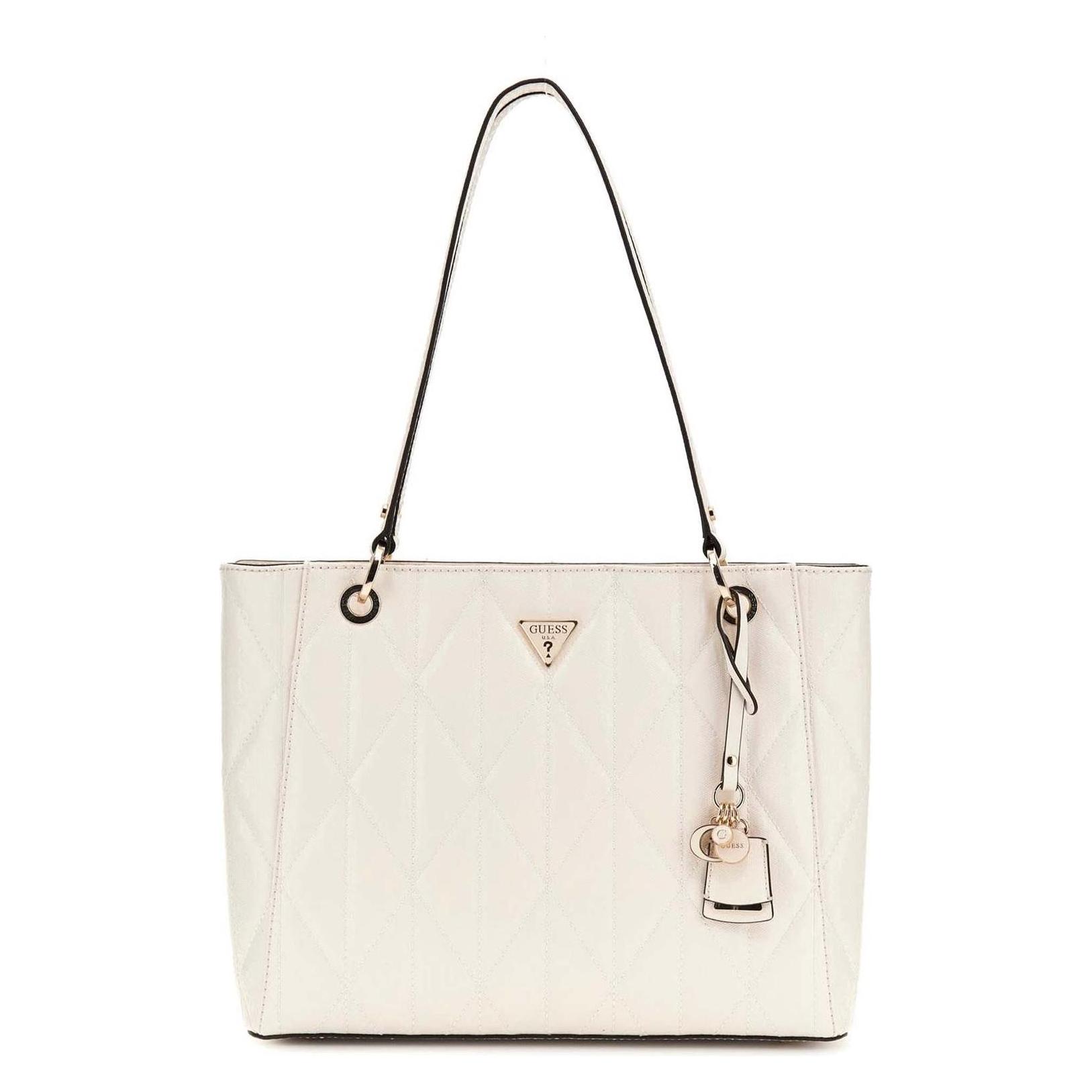 Guess, Damen, Handtasche, Aldina Noel Tote Bag, Beige