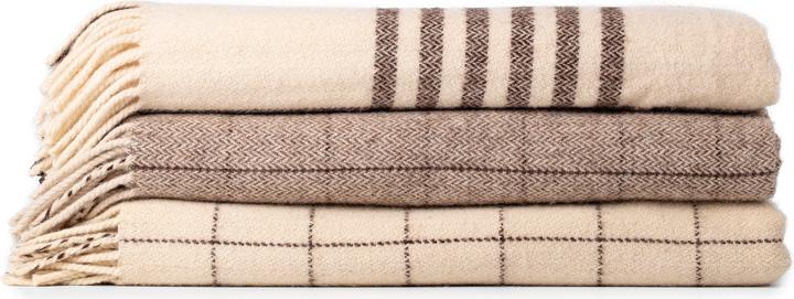 Produktbild MojaMajo Wolldecke Jacinta 140x190 cm, Braun (140 x 190 cm)