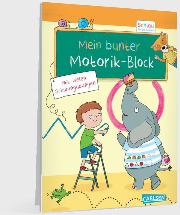 Productafbeelding Schlau für die Schule: Mein bunter Motorik-Block (Duits, Christine Mildner, Carmen Eisendle, 2024)