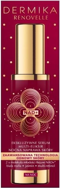 Actual product image Dermika Renovelle Exclusive Multi Elixir Night Skin Repair Serum 50ml (50 ml)