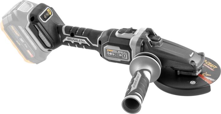 Image du produit Procraft Industrial AG125Cbb Meuleuse d'angle sans fil à tête plate 20 V 125 mm Brushless + 2x (125 mm)