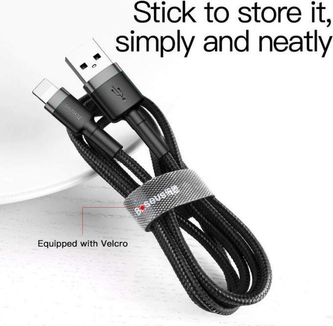 Image du produit Baseus Série Cafule pour la pomme (2 m, USB 2.0)