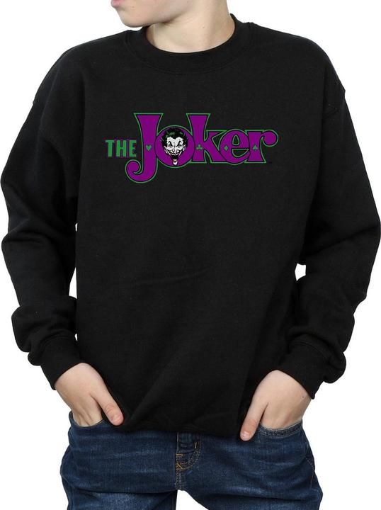 Produktbild The Joker Text Logo Sweatshirt Jungen (152, 158)