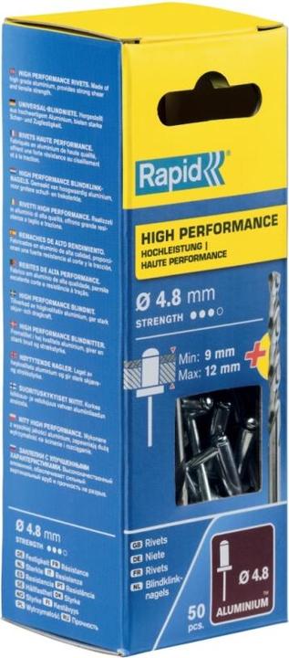 Produktbild Rapid Universal Blindniete Ø 4,8 x 16 mm