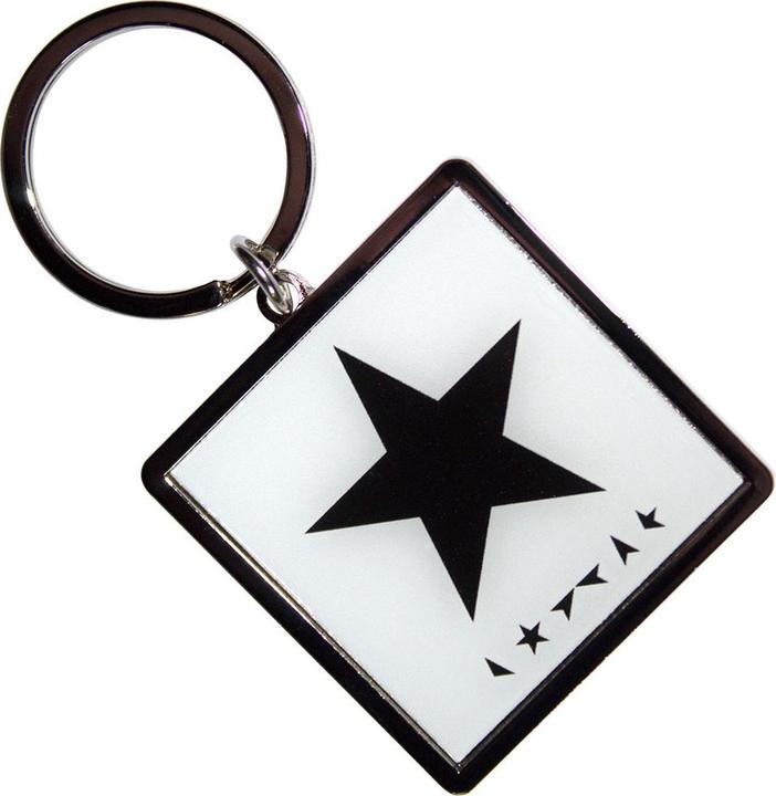 Actual product image David Bowie Blackstar Keyring