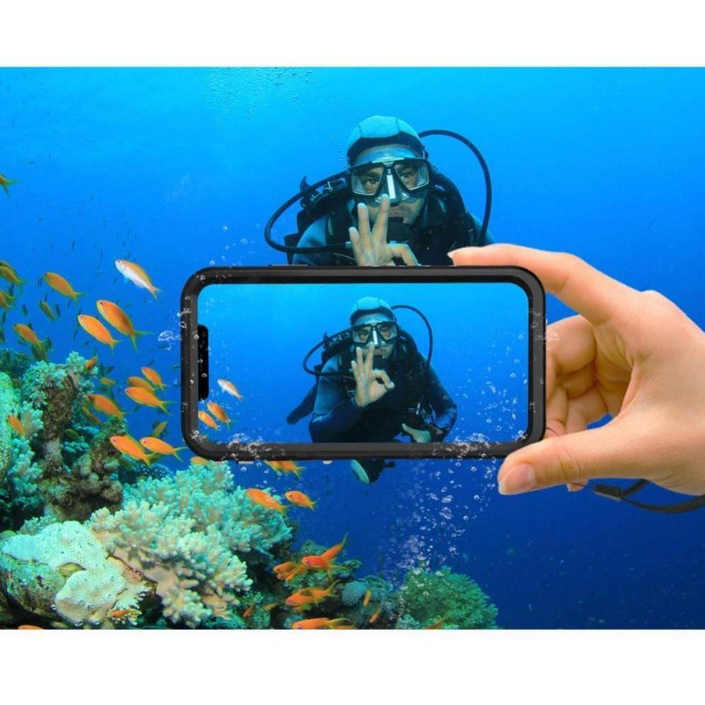 Thumbnail - Tech Technologija apsaugota DĖKLAS technologija apsaugota ekrano dėžutė IP68 Apple iPhone 14 Juodas (Apple iPhone 14), S...