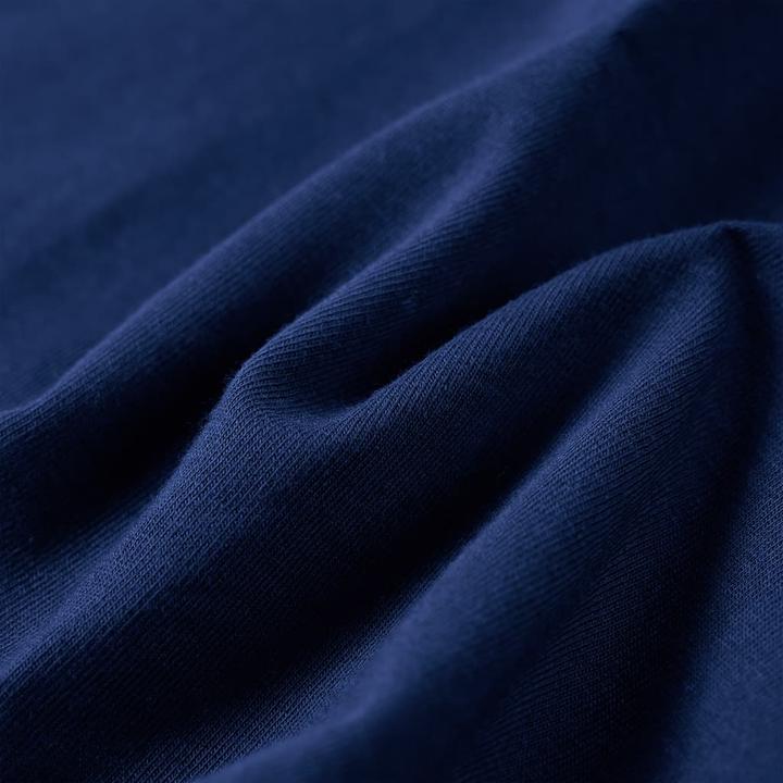 Immagine prodotto vidaXL Camicia da bambino a maniche lunghe blu navy 92,Materiale: 95 % cotone (92)