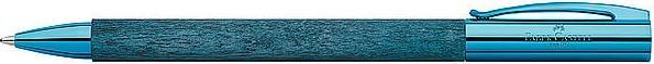 Image du produit Faber-Castell Stylo-bille Ambition Blue Wood (Charme laqué bleu, 1 x)