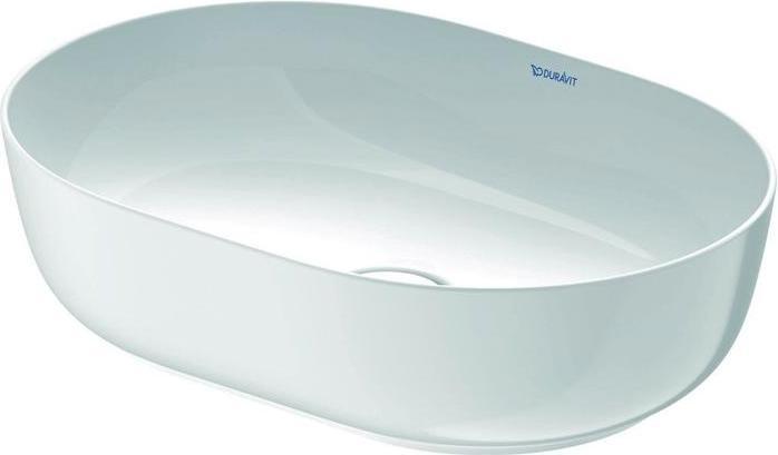 Immagine prodotto Duravit Lavabo da appoggio LUV o ÜL HLB 500x350mm o HL bianco satinato WG (Lavandino montato in alto, 35 cm, 50 cm)