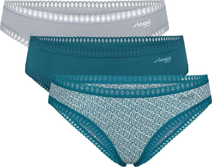 Immagine prodotto Sloggi Minislip Blue GO Crush (XL, confezione da 3)