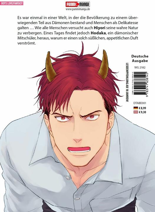 Actual product image Panini Tabetemo Oishiku Arimasen: Ungeniessbar 01 (German, Shozo Araki, Yamada2chome, 2024)