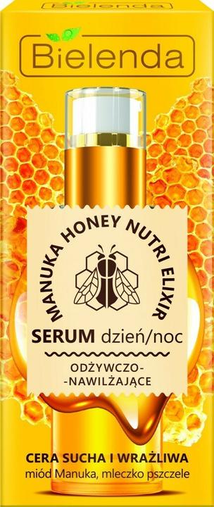 Bielenda Manuka Honey Nutri Elixir Face Serum Nourishing and Moisturizing 30g