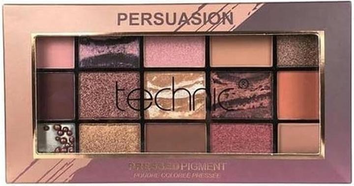Actual product image Technic Pressed Pigment Eyeshadow Palette Persuasion