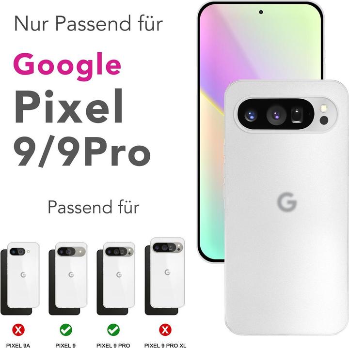Produktbild Nalia Phantom - 0,3mm Extrem Dünn, Federleicht, Mattiert, Minimalistisch - Ultra-Slim Handycase (Google Pixel 9 Pro)