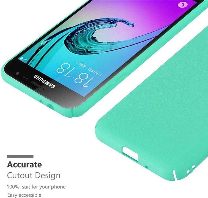 Actual product image Cadorabo Hard Cover Frosty Cover (Samsung Galaxy J3 2017 (US version))