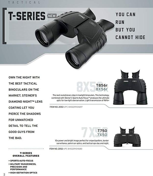Produktbild Steiner Binocolo Tattico T856r (8x, 56 mm)