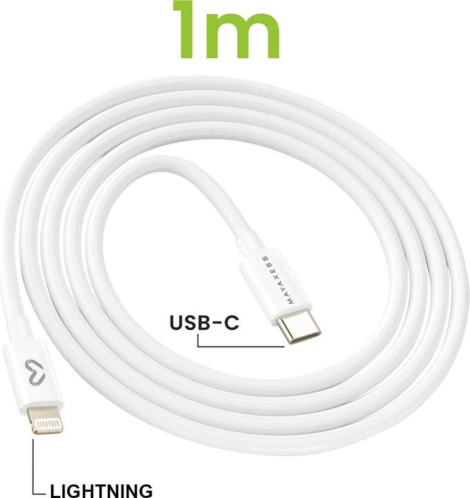 Produktbild Mayaxess iPhone 8 Ladegerät + Kabel (18 W)