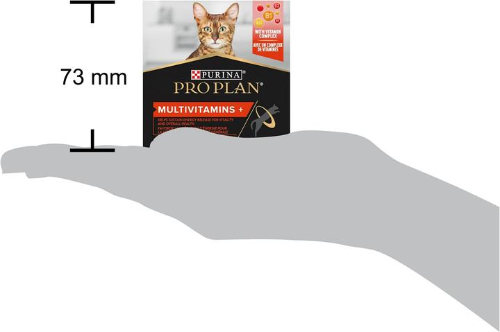 Produktbild Pro Plan Katzen-Nahrungsergänzung Multivitamins+ (Senior, Adult, 4 Stk., 60 g)