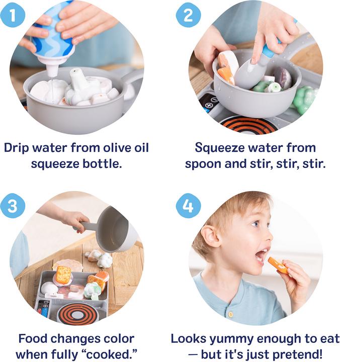 Actual product image Spin Master Water Wow! Simmer & Stir Play set