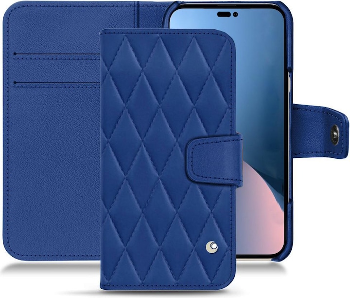 Bleu océan - Couture ( Nappa - Pantone #15458a)