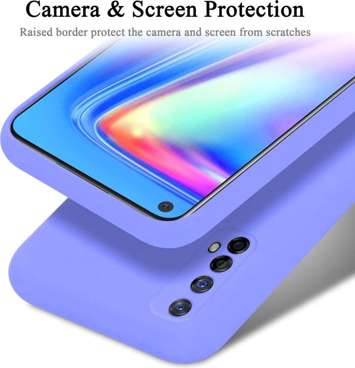 Image du produit Cadorabo Coque pour Realme 7 4G TPU Liquid Silicone Case (Realme 7)