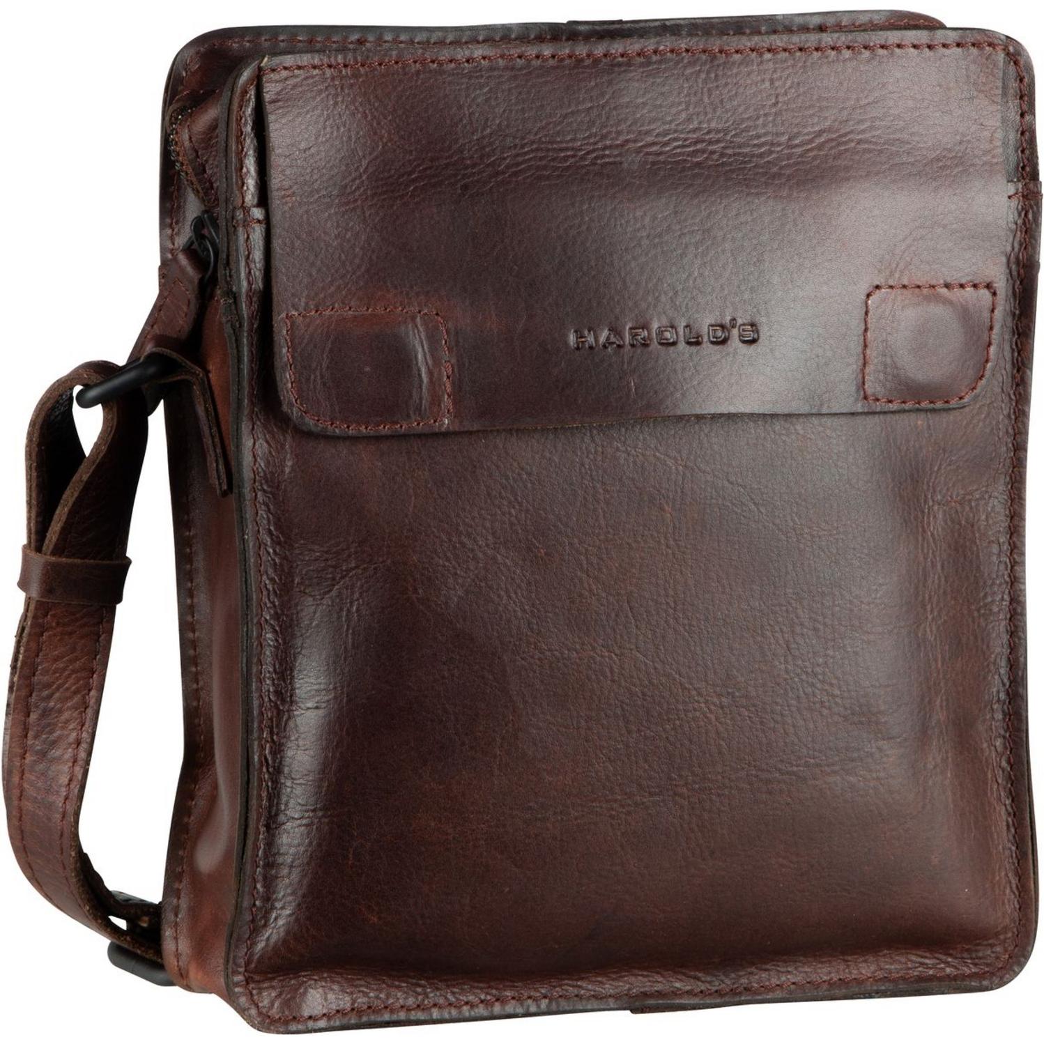 Harolds, Handtasche, Umhängetasche Aberdeen Crossbag M, Braun