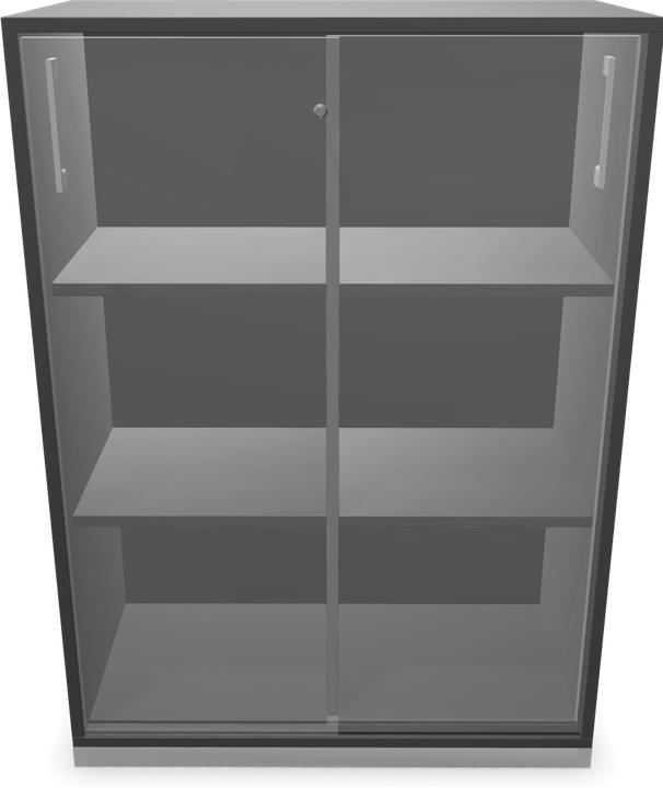 Actual product image Narbutas Choice sliding door cabinet (80 x 40 x 111.5 cm)