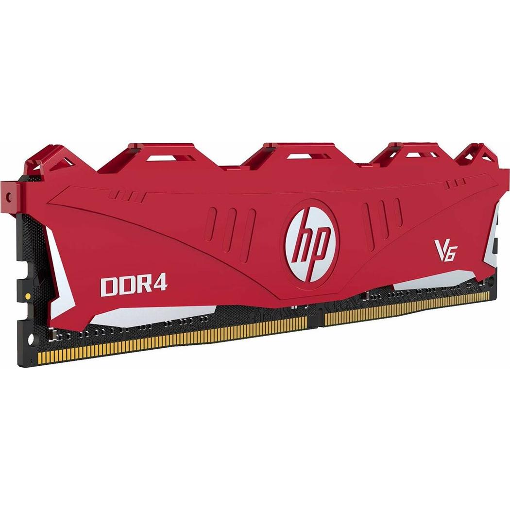 Thumbnail - HP V6 Series, DDR4, 16GB, 2666MHz - rot (2 x 8GB, 2666 MHz, DDR4-RAM, U-DIMM), RAM, Rot
