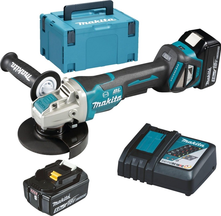 Immagine prodotto Makita Smerigliatrice angolare a batteria (125 mm)
