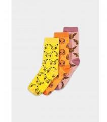 Produktbild Difuzed POKEMON - Crew - Pack de 3 paires de chaussettes (T35-38) (3er Pack, 35, 38)