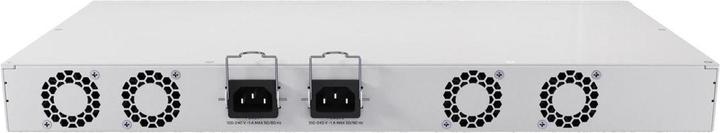 Produktbild MikroTik CRS418-8P-8G-2S+RM - Cloud Router Switch 418-8P-8G-2SRM mit Quad-Core IPQ-8072 2.2GHz ARM CPU, 1 GB