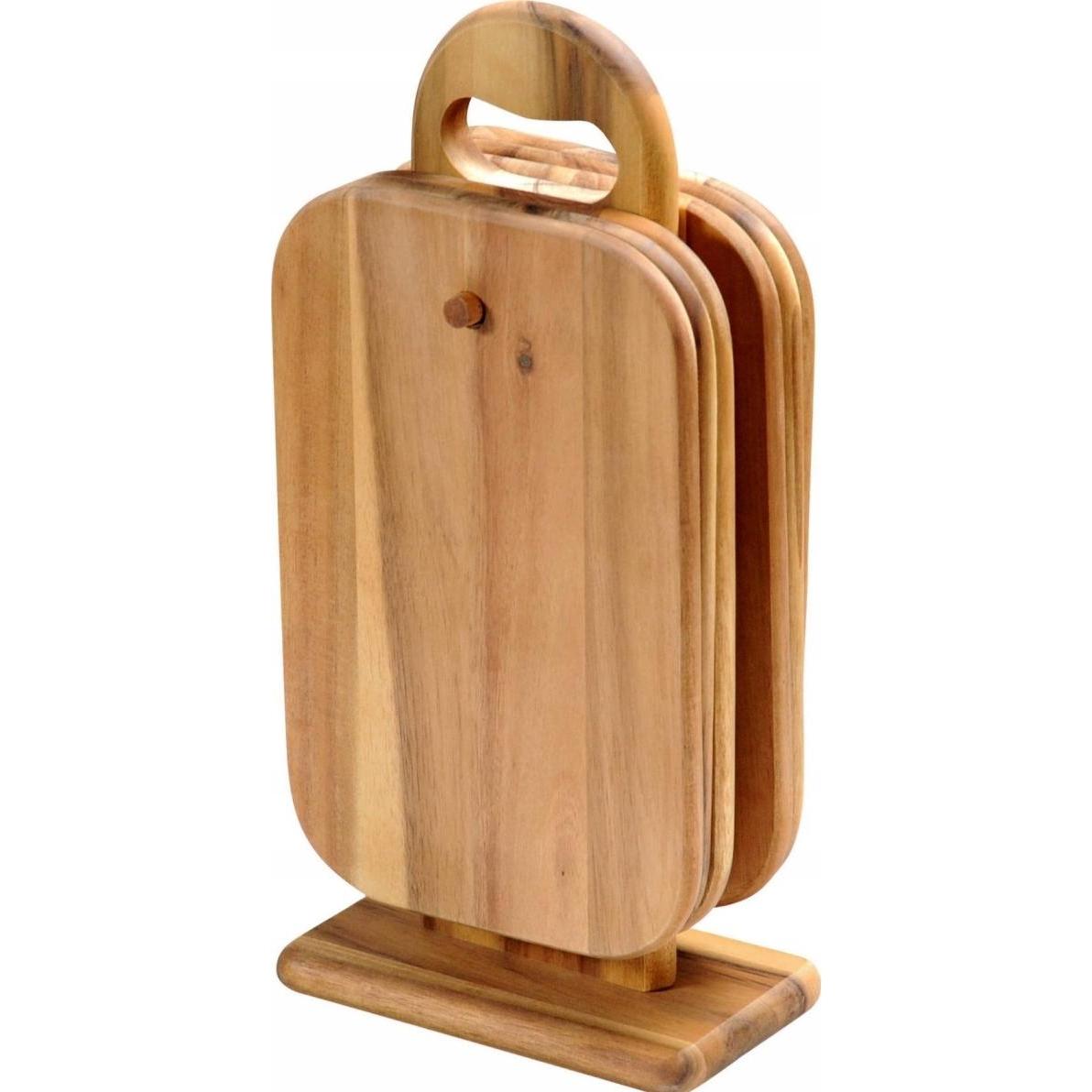 Kesper Marrone Supporto Di Bordo 7Pcs., Tagliere,