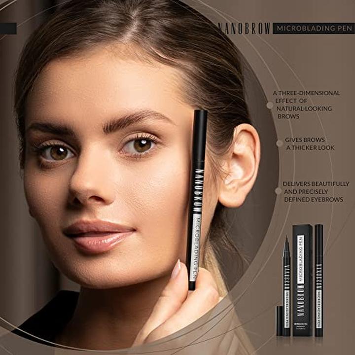 Immagine prodotto Nanobrow - Penna per microblading marrone scuro (Dark Brown)