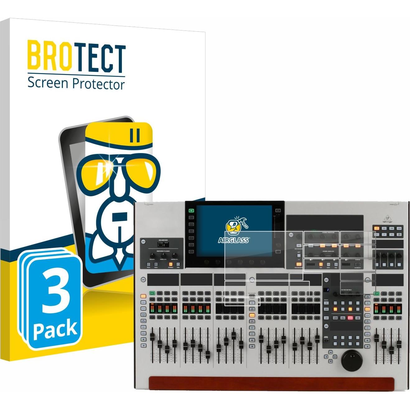 BROTECT Schutzglas Schutzfolie Displayschutz Display Schutz Glas Folie klar, MP3 + Media-Player Zubehör