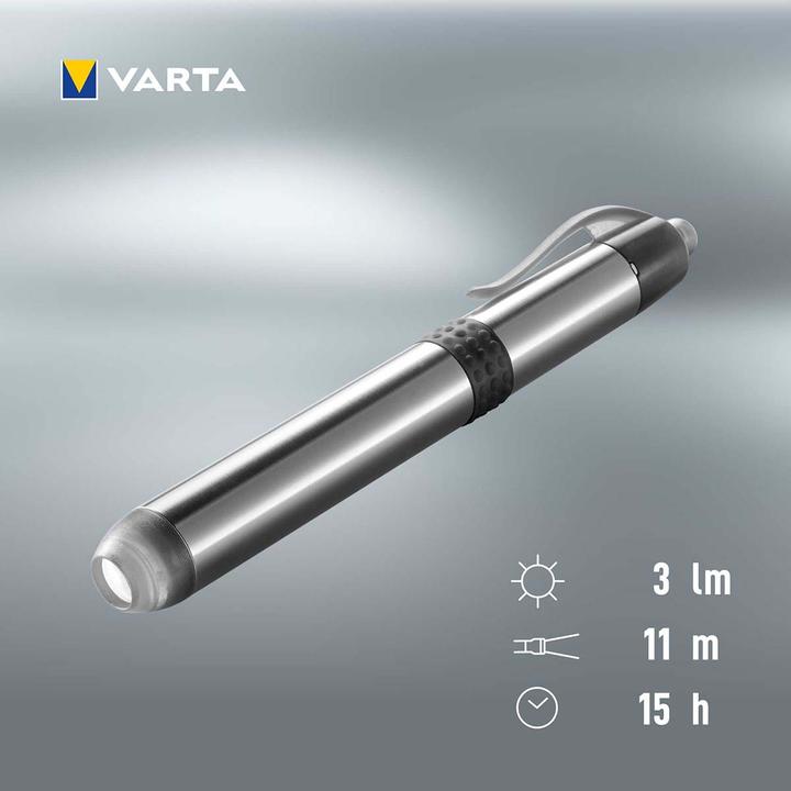 Actual product image Varta Torch, penlight, LED, 1 AAA (11.70 cm, 3 lm)