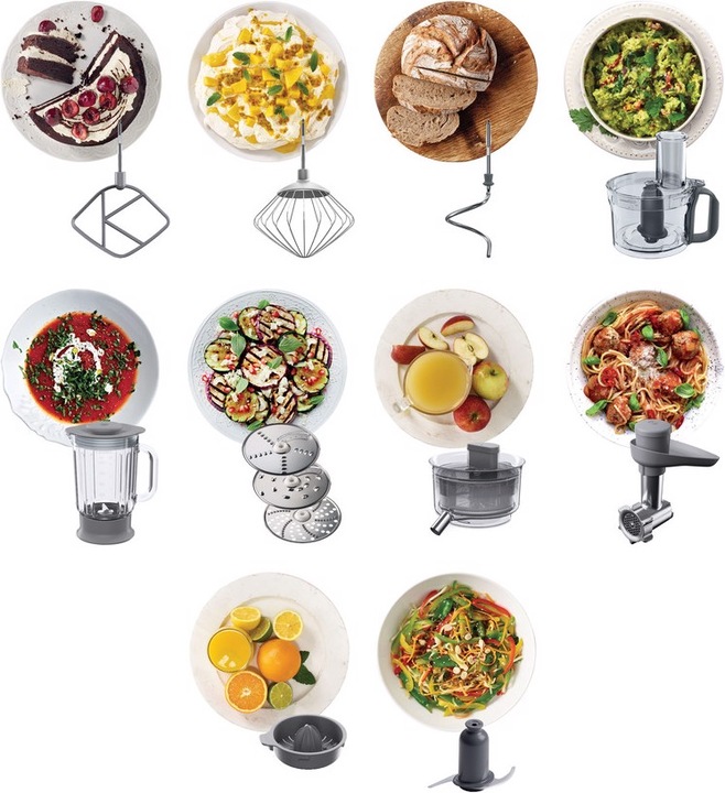 Actual product image Kenwood MultiOne KHH326SI (1000 W)