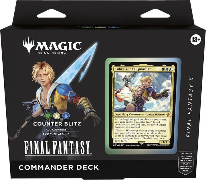 Immagine prodotto Magic the Gathering Magic Final Fantasy Commander Deck Set EN (Inglese, Comandante)