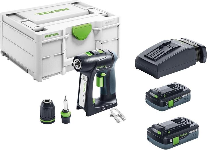 Actual product image Festool C 18 HPC 4.0 I-Plus (Rechargeable battery operated)