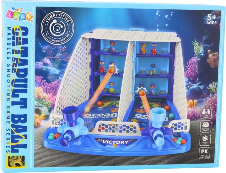 Lean Toys Flipper-Spiel mit Ozeanfisch-Schiesserei