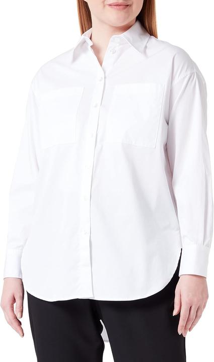 Immagine prodotto Seidensticker Dames regular fit lange mouwen blouse, wit, 46, wit, 46 (46)